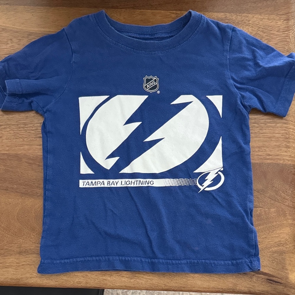 Tampa Bay Lightning Kids Blue T-Shirt 3t